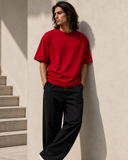 Red Premium Unisex Oversized Tee