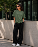 Forest Green Premium Unisex Oversized Tee