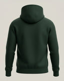 Bottle Green Unisex Regular fit Hoodie - Layer Up Lite