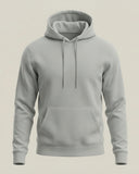 Grey Melange Unisex Regular fit Hoodie - Layer Up Lite