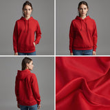 Red Unisex Regular fit Hoodie - Layer Up Lite