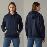 Navy Blue Unisex Regular fit Hoodie - Layer Up Lite