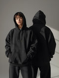 Black Unisex Oversized Hoodie - Layer Up Heavy