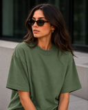 Forest Green Premium Unisex Oversized Tee