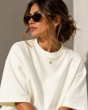Ivory Premium Unisex Oversized Tee