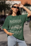 America's Highway – Classic Cruising Unisex Oversized T-Shirt