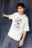 Broken Smile – Wear Your Scars Proudly Unisex Oversized T-Shirt