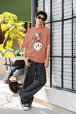 Broken Smile – Wear Your Scars Proudly Unisex Oversized T-Shirt