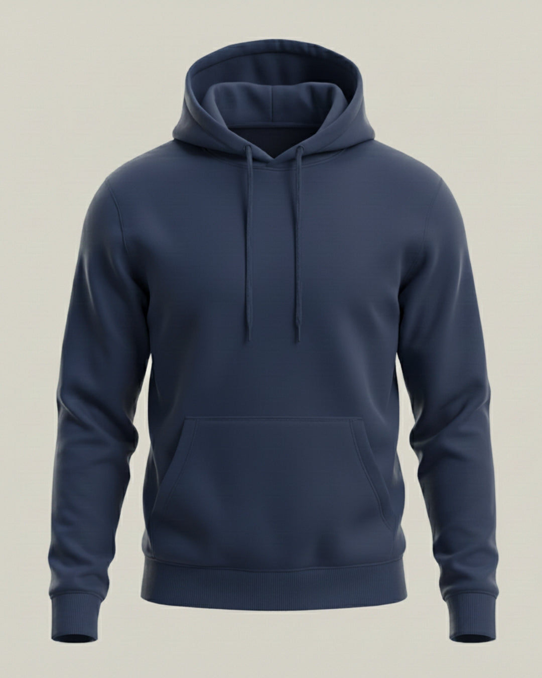 Navy Blue Unisex Regular fit Hoodie - Layer Up Lite