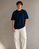 Navy Blue Premium Unisex Oversized Tee