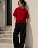 Red Premium Unisex Oversized Tee