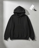 Black Unisex Oversized Hoodie - Layer Up Heavy
