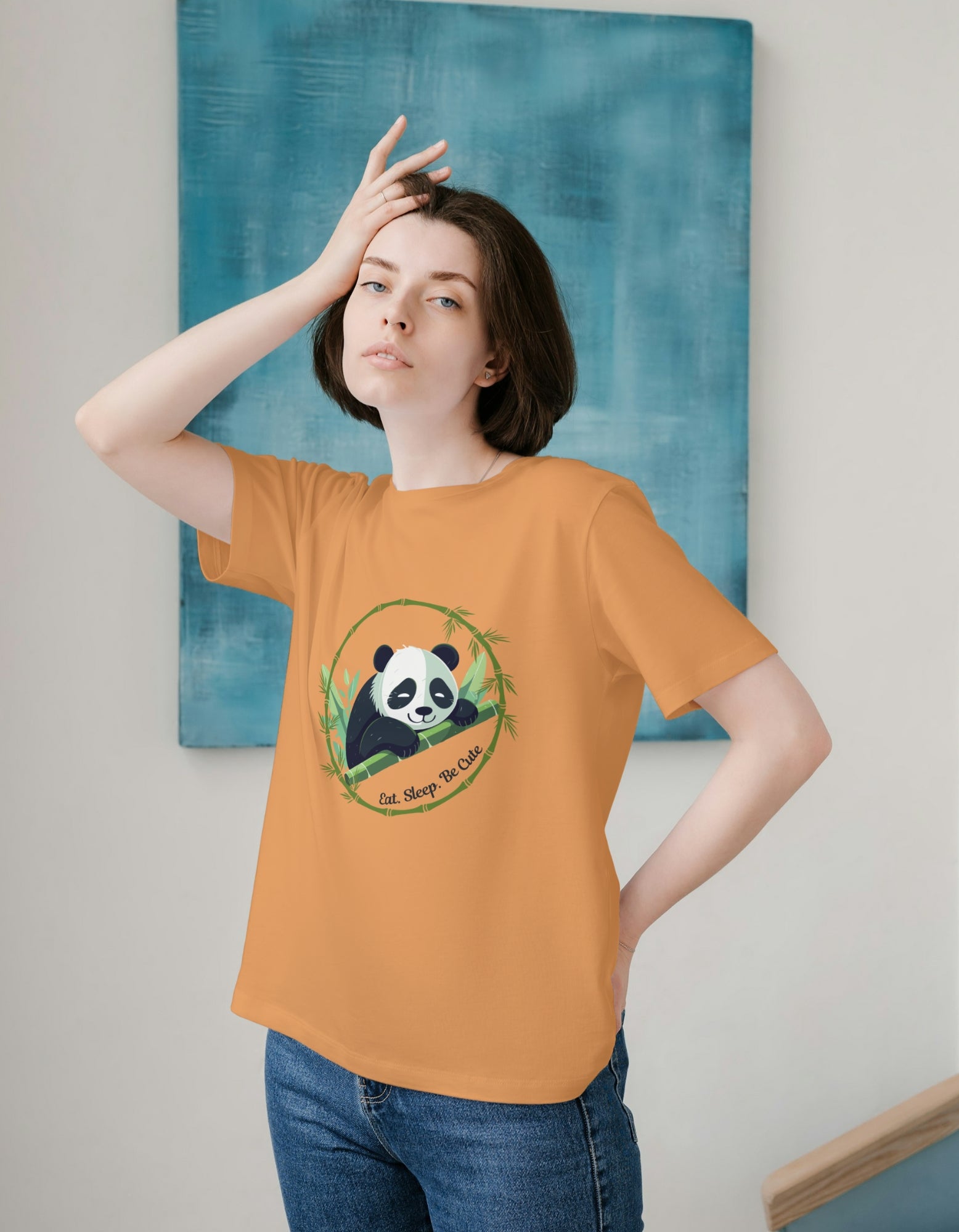 Panda Mood – Cozy Vibes Tee