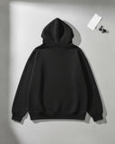 Black Unisex Oversized Hoodie - Layer Up Heavy