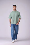Box Fit Ottoman Knit T-Shirt
