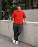 Brick Red Premium Unisex Oversized Tee
