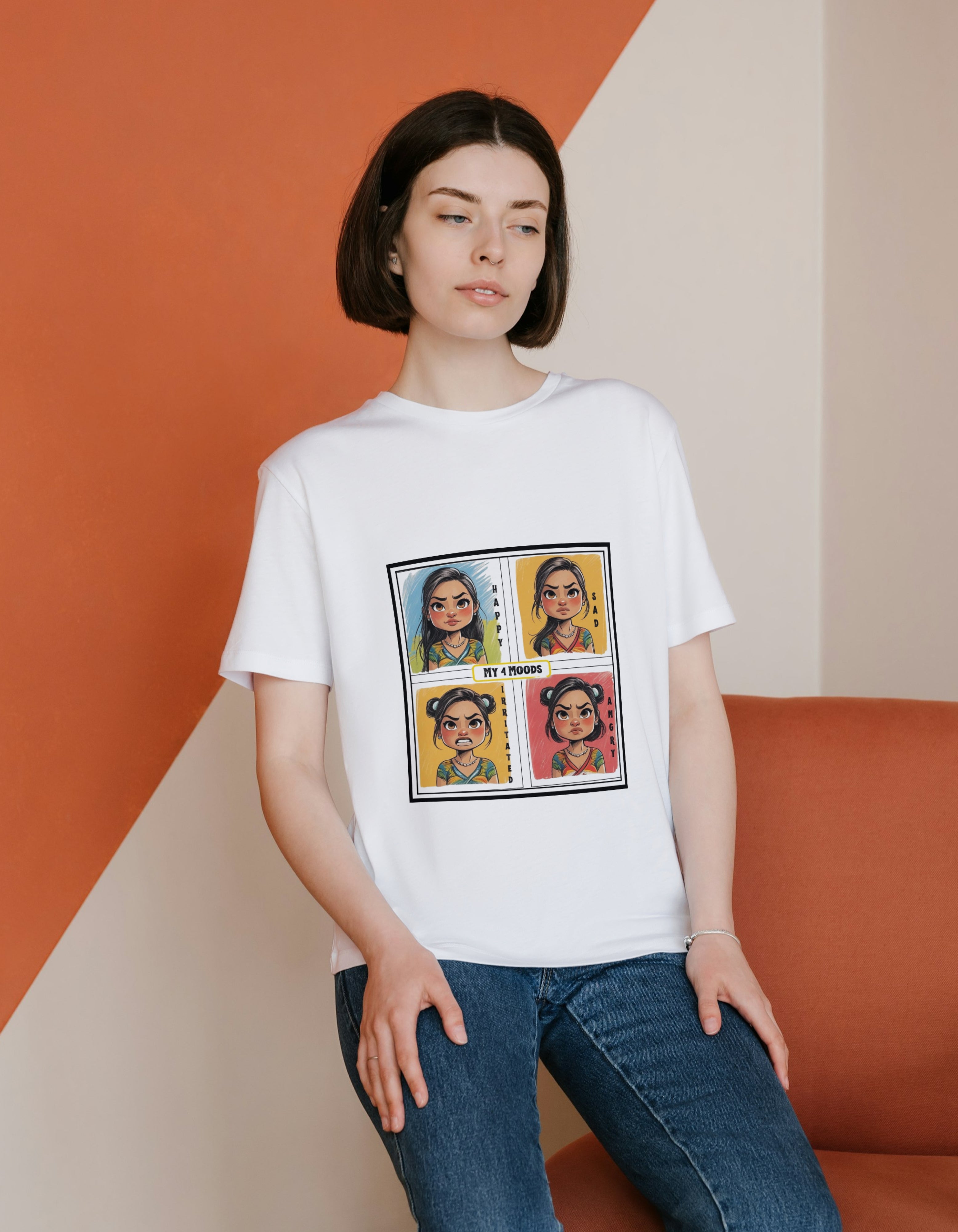 Daily Moods Display Tee