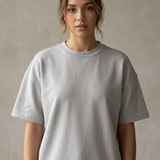 Ash Grey Premium Oversized Tee