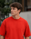 Brick Red Premium Unisex Oversized Tee