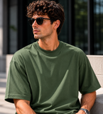 Forest Green Premium Unisex Oversized Tee