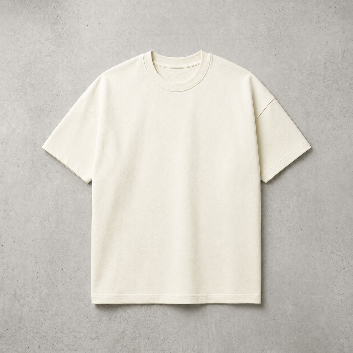 Ivory Premium Unisex Oversized Tee