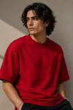 Red Premium Unisex Oversized Tee