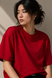 Red Premium Unisex Oversized Tee