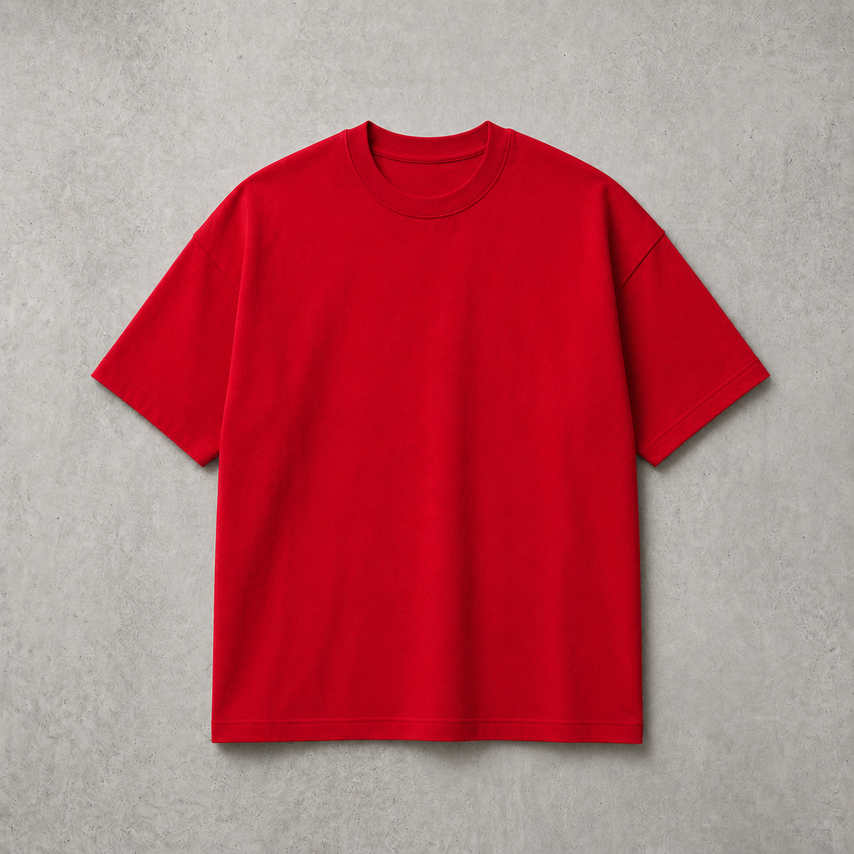 Red Premium Unisex Oversized Tee