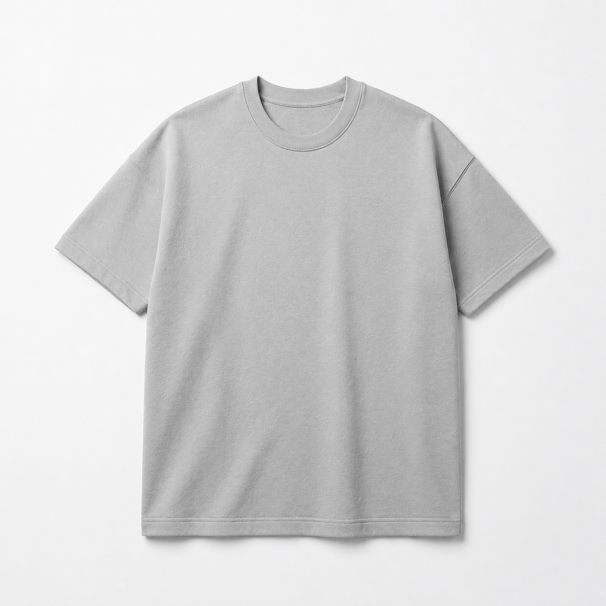 Ash Grey Premium Oversized Tee