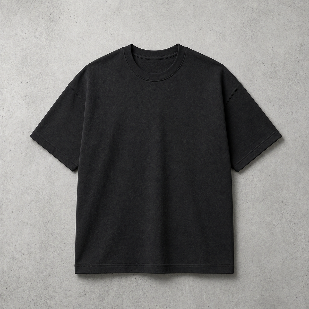 Black Premium Unisex Oversized Tee