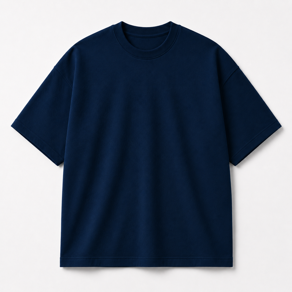Navy Blue Premium Unisex Oversized Tee