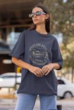 Aeroplane Rides – Born to Explore Unisex Oversized T-Shirt