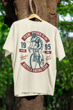 Pedal Pusher Club – Born to Ride Unisex Oversized T-Shirt ⭐