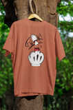 Broken Smile – Wear Your Scars Proudly Unisex Oversized T-Shirt
