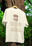 Stressed, Blessed & Coffee Obsessed Unisex Oversized T-Shirt